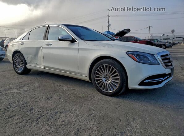 WDDUG8DB8JA409100 2018 MERCEDES-BENZ S White 