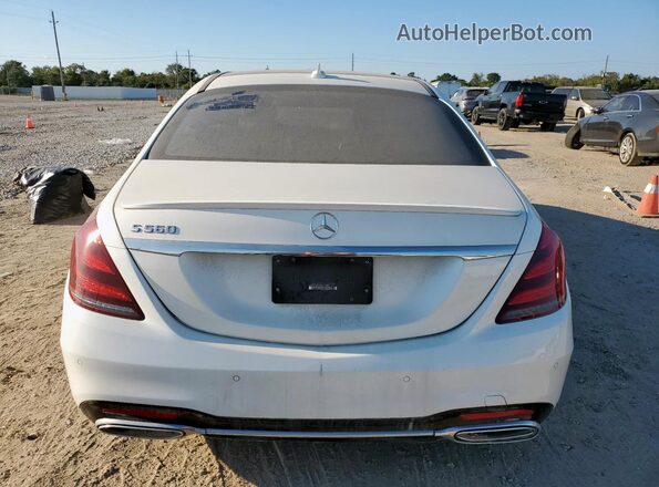 WDDUG8DB8KA437495 2019 MERCEDES-BENZ S White Widok z tyłu
