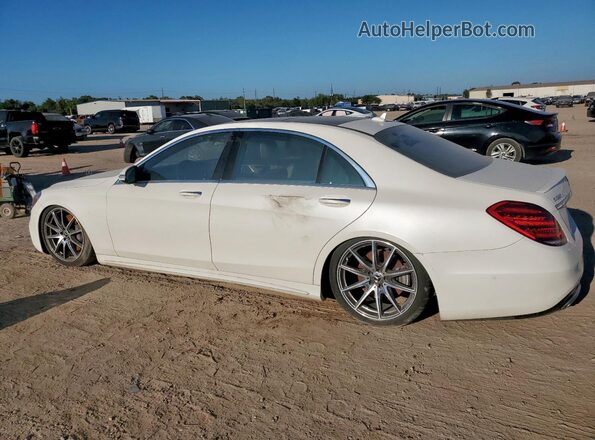 WDDUG8DB8KA437495 2019 MERCEDES-BENZ S White Tył lewy