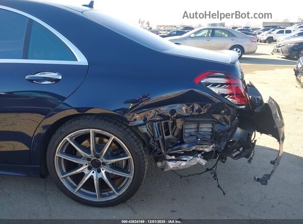 WDDUG8DBXKA439376 2019 MERCEDES-BENZ S-CLASS Dark Blue Вид спереду