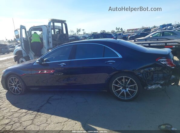 WDDUG8DBXKA439376 2019 MERCEDES-BENZ S-CLASS Dark Blue 
