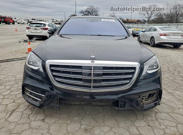 WDDUG8DBXKA449678 2019 MERCEDES-BENZ S Black Вид спереду