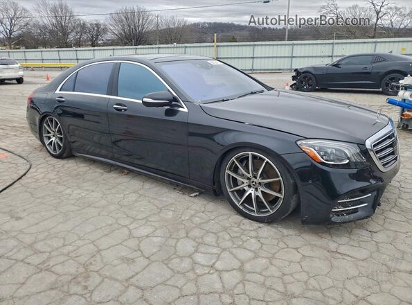 WDDUG8DBXKA449678 2019 MERCEDES-BENZ S Black Передня права чверть