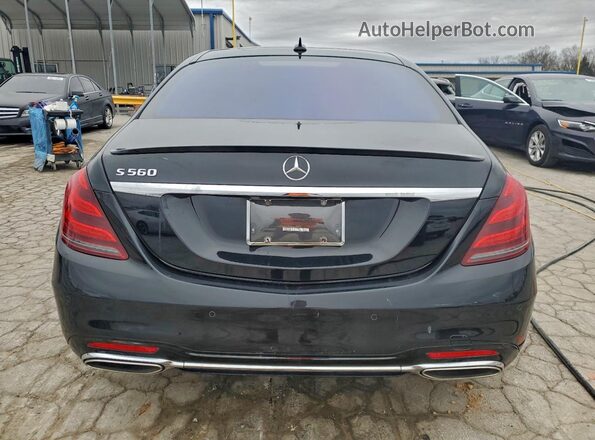 WDDUG8DBXKA449678 2019 MERCEDES-BENZ S Black Вид ззаду