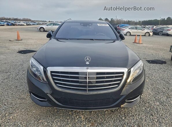 WDDUG8FB0GA215280 2016 MERCEDES-BENZ S Black წინა ხედი