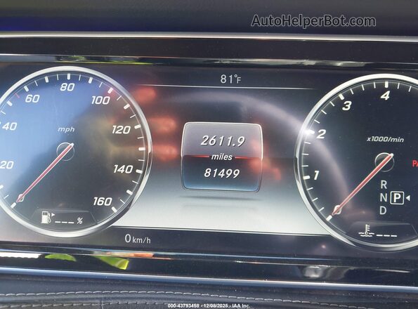 WDDUG8FB3GA234342 2016 MERCEDES-BENZ S-CLASS White 