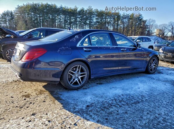 WDDUG8FB6GA234643 2016 MERCEDES-BENZ S Blue Tył prawy