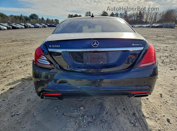 WDDUG8FB7GA216278 2016 MERCEDES-BENZ S Black Widok z tyłu