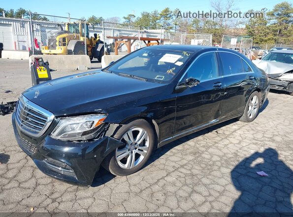 WDDUG8FB7HA300876 2017 MERCEDES-BENZ S-CLASS Black Передня ліва чверть