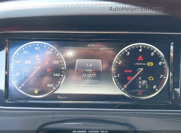 WDDUG8FB7HA300876 2017 MERCEDES-BENZ S-CLASS Black Вид задніх сидінь