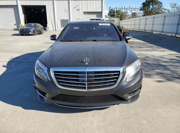 WDDUG8FB9GA205072 2016 MERCEDES-BENZ S Gray წინა ხედი