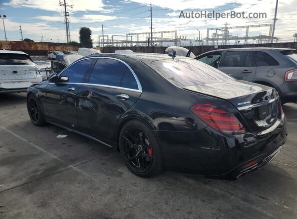 WDDUG8JB3KA446237 2019 MERCEDES-BENZ S Black Tył lewy