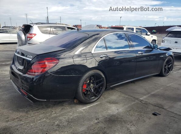 WDDUG8JB3KA446237 2019 MERCEDES-BENZ S Black Tył prawy