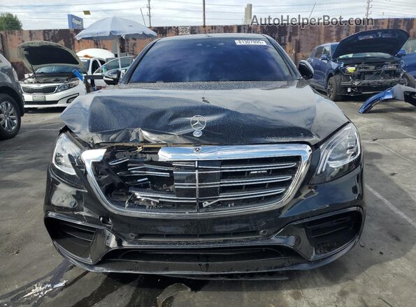 WDDUG8JB3KA446237 2019 MERCEDES-BENZ S Black Widok z przodu
