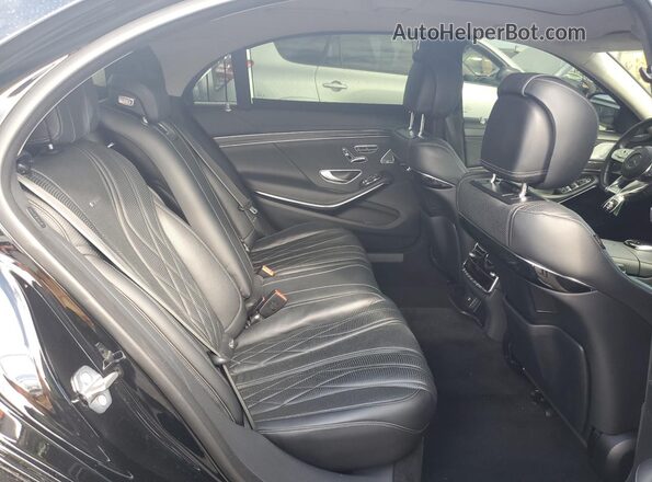 WDDUG8JB3KA446237 2019 MERCEDES-BENZ S Black Widok tylnych siedzeń