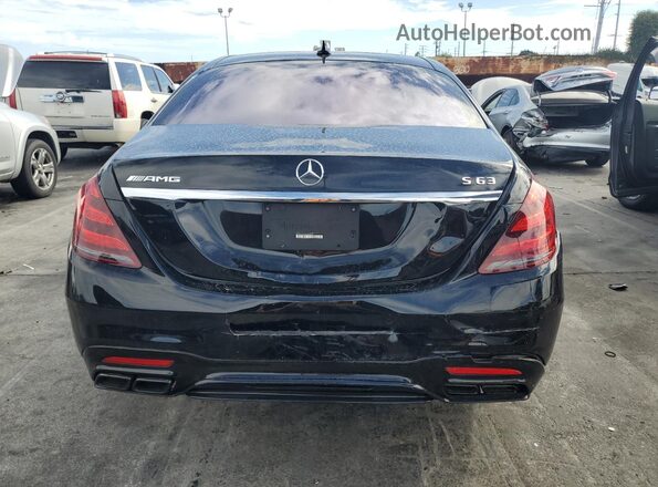 WDDUG8JB3KA446237 2019 MERCEDES-BENZ S Black Widok z tyłu