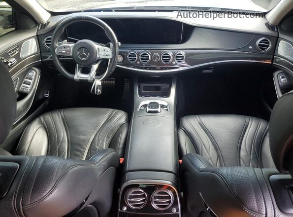 WDDUG8JB3KA446237 2019 MERCEDES-BENZ S Black Widok deski rozdzielczej