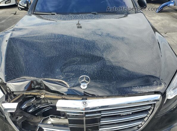 WDDUG8JB3KA446237 2019 MERCEDES-BENZ S Black Widok wnętrza z tyłu
