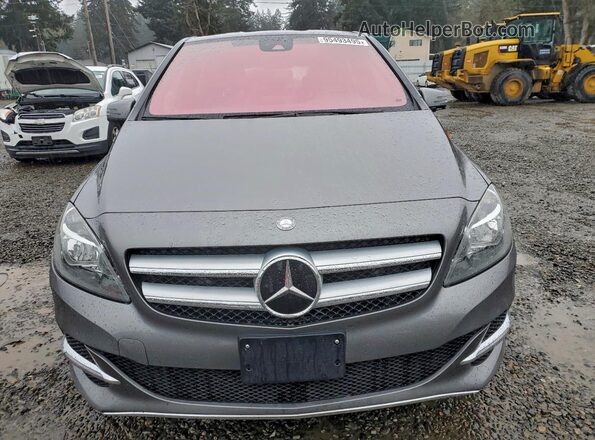 WDDVP9AB8HJ014875 2017 MERCEDES-BENZ B-CLASS Gray Դիմացի տեսք