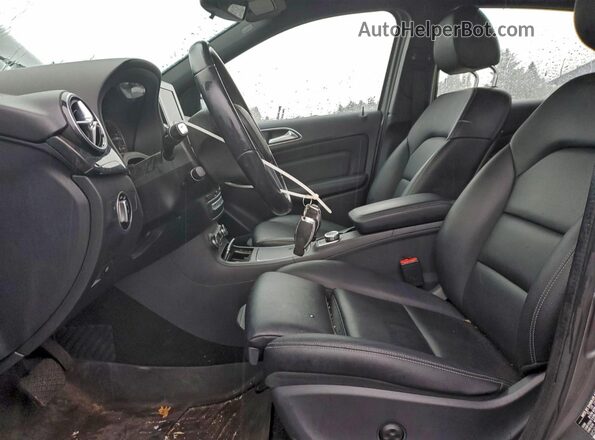 WDDVP9AB8HJ014875 2017 MERCEDES-BENZ B-CLASS Gray Սալոնի դիմացի տեսք