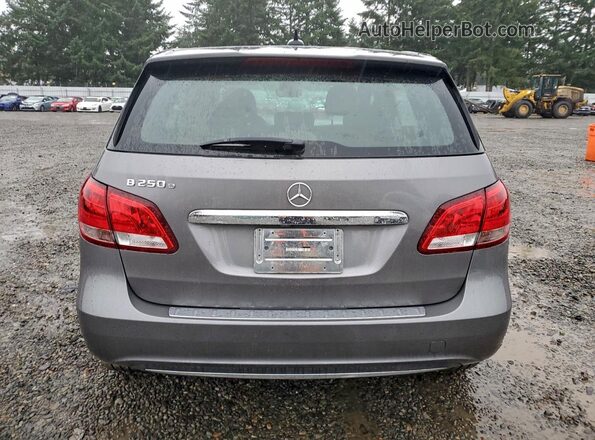 WDDVP9AB8HJ014875 2017 MERCEDES-BENZ B-CLASS Gray Հետևի տեսք
