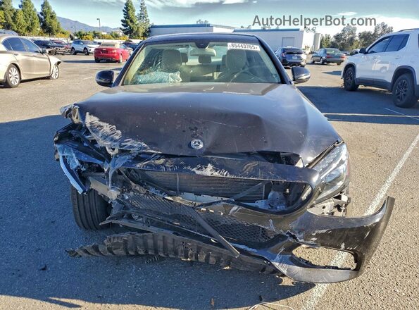 WDDWF4JB6JR399628 2018 MERCEDES-BENZ C Black 