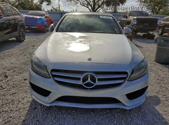 WDDWF4JBXJR348228 2018 MERCEDES-BENZ C Silver 