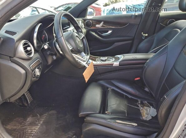 WDDWF4JBXJR348228 2018 MERCEDES-BENZ C Silver 
