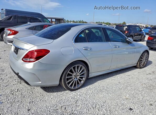 WDDWF4JBXJR348228 2018 MERCEDES-BENZ C Silver 