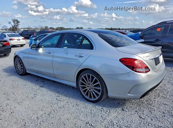 WDDWF4JBXJR348228 2018 MERCEDES-BENZ C Silver 