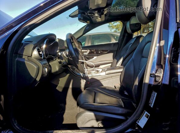 WDDWF4KB4JR403609 2018 MERCEDES-BENZ C-CLASS Blue 