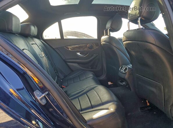 WDDWF4KB4JR403609 2018 MERCEDES-BENZ C-CLASS Blue 