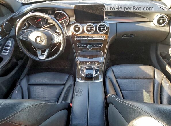 WDDWF4KB4JR403609 2018 MERCEDES-BENZ C-CLASS Blue 