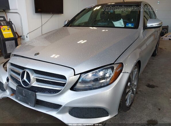 WDDWF4KB9JR415920 2018 MERCEDES-BENZ C-CLASS Gray 
