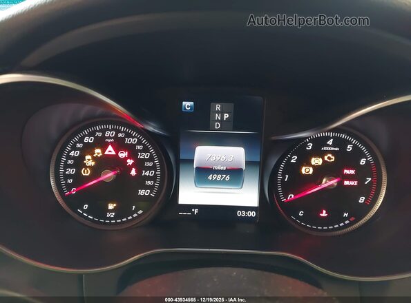 WDDWF4KB9JR415920 2018 MERCEDES-BENZ C-CLASS Gray 