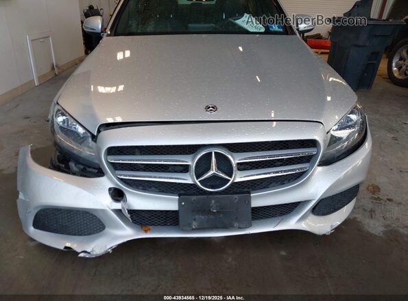 WDDWF4KB9JR415920 2018 MERCEDES-BENZ C-CLASS Gray 