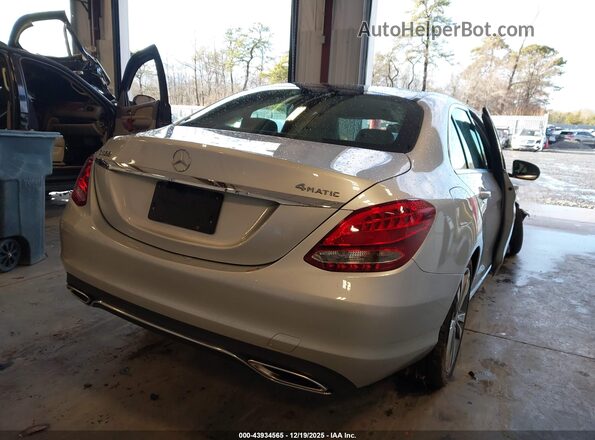 WDDWF4KB9JR415920 2018 MERCEDES-BENZ C-CLASS Gray 