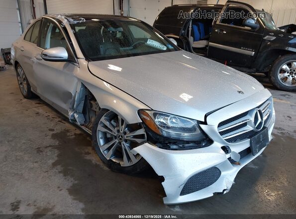 WDDWF4KB9JR415920 2018 MERCEDES-BENZ C-CLASS Gray 