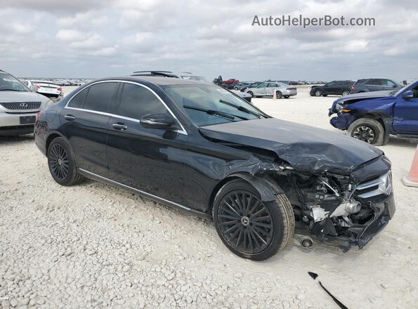 WDDWF8DB4LR526947 2020 MERCEDES-BENZ C Black Передня права чверть
