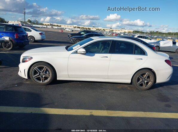 WDDWF8DB5LR526648 2020 MERCEDES-BENZ C-CLASS White Вид задньої частини салону