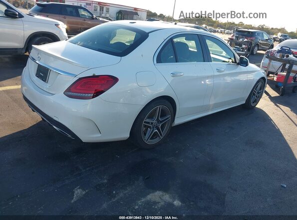WDDWF8DB5LR526648 2020 MERCEDES-BENZ C-CLASS White Задня права чверть