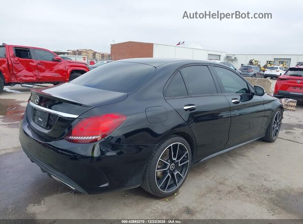 WDDWF8DB5LR526973 2020 MERCEDES-BENZ C-CLASS Black Задня права чверть