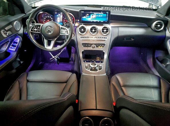 WDDWF8EB1LR561850 2020 MERCEDES-BENZ C Black Vista del salpicadero