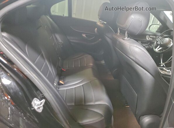 WDDWF8EB1LR561850 2020 MERCEDES-BENZ C Black Vista de los asientos traseros