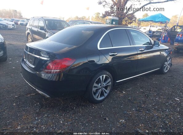 WDDWF8EB5LR545618 2020 MERCEDES-BENZ C-CLASS Черный Задняя правая четверть