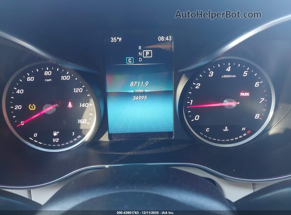 WDDWF8EB5LR545618 2020 MERCEDES-BENZ C-CLASS Черный Вид задних сидений