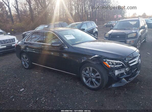 WDDWF8EB5LR545618 2020 MERCEDES-BENZ C-CLASS Черный Вид задней части салона