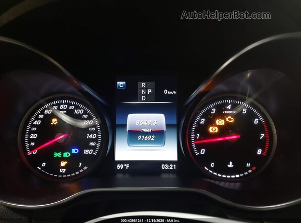 WDDWJ4JBXJF745972 2018 MERCEDES-BENZ C-CLASS Black 