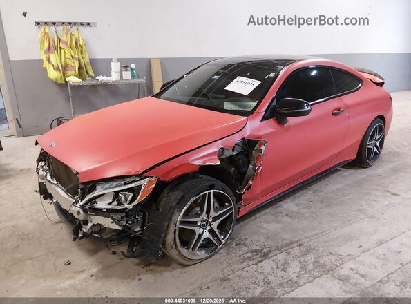 WDDWJ6EB0HF476333 2017 MERCEDES-BENZ AMG C 43 Red Front left