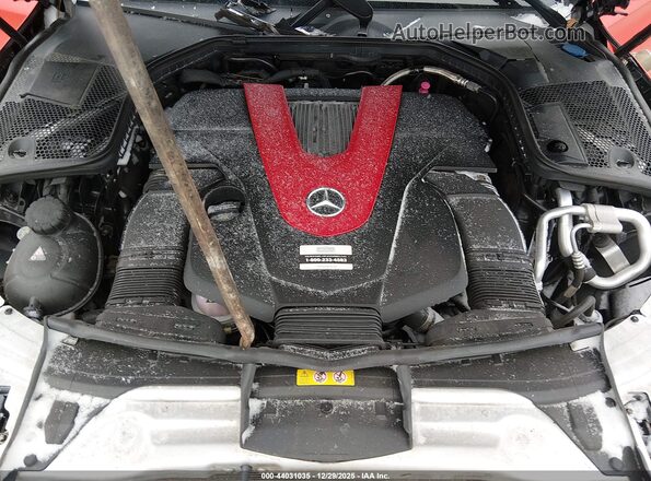 WDDWJ6EB0HF476333 2017 MERCEDES-BENZ AMG C 43 Red Rear view